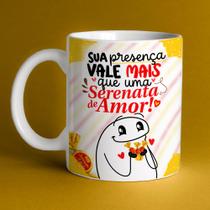 Caneca Porcelana Flork Páscoa Serenata 325 ml