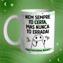 Caneca Porcelana Flork Signos 2.0 versão 1 Capricorniana 325 ml Caneca Porcelana Flork Signos 2.0 versão 1 Capricorniana 325 ml
