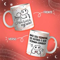 Caneca Porcelana Flork Signos 2.0 versão 2 Taurina 325 ml