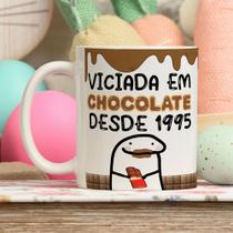 Caneca Porcelana Florks Páscoa 12 325ml