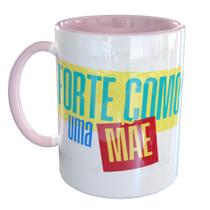 Caneca Porcelana Forte como uma Mãe Presente