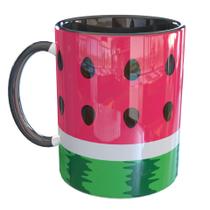 Caneca Porcelana Fruta Melancia