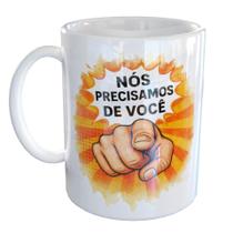 Caneca Porcelana Funcionario Empresa Presente