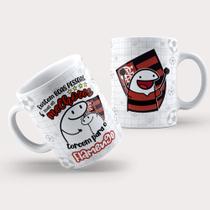 Caneca Porcelana Futebol Flamengo - TIM-69