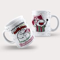 Caneca Porcelana Futebol Fluminense - TIM-74 Caneca Porcelana Futebol Fluminense - TIM-74