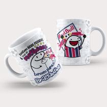 Caneca Porcelana Futebol Red Bull Bragantino - TIM-75 Caneca Porcelana Futebol Red Bull Bragantino - TIM-75
