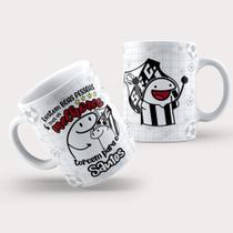 Caneca Porcelana Futebol Santos - TIM-68