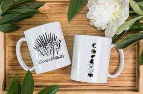 Caneca porcelana game of thrones