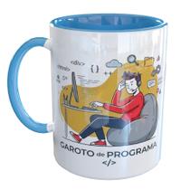 Caneca Porcelana Garoto De Programa Geek Programado