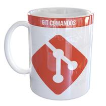 Caneca Porcelana Git Programador Dev