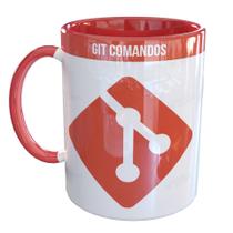 Caneca Porcelana Git Programador Dev