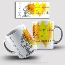 Caneca Porcelana Gospel 7 Personalizada 325ML Branco Outras Marcas Caneca Porcelana Gospel 7 Personalizada 325ML Branco Outras Marcas