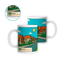 Caneca Porcelana Gramado- RS 325ml Brasil