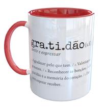 Caneca Porcelana Gratidão