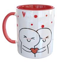 Caneca Porcelana Há anos te aguentando Meme