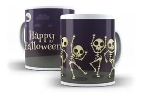 Caneca Porcelana Halloween Dia das Bruxas 01