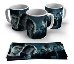 Caneca Porcelana Harry Potter Trio