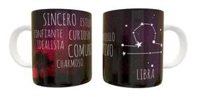 Caneca Porcelana Horóscopo Signo Libra