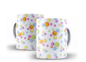 Caneca Porcelana Infantil Pop It