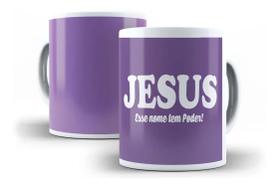 Caneca Porcelana Jesus Esse Nome Tem Poder Evangélica Gospel Caneca Porcelana Jesus Esse Nome Tem Poder Evangélica Gospel