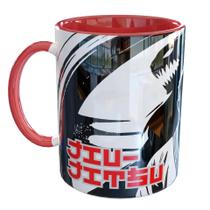 Caneca Porcelana Jiu-Jitsu Luta Fera