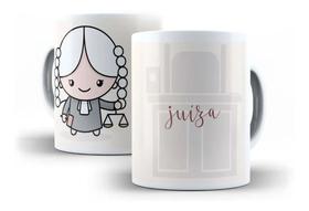 Caneca Porcelana Juíza Profissão Coleção Cute Presente Juiz Caneca Porcelana Juíza Profissão Coleção Cute Presente Juiz
