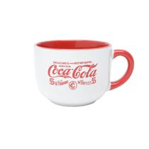 Caneca Porcelana Jumbo Coca-Cola Bottles Evolution - 450 Ml Caneca Porcelana Jumbo Coca-Cola Bottles Evolution - 450 Ml