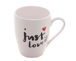 Caneca Porcelana Just Love It 350 ml Lyor