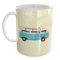 Caneca Porcelana Kombi Vintage