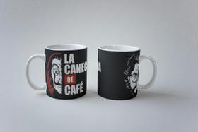 Caneca Porcelana La Caneca De Café 325ml La Casa De Papel - Mecolour