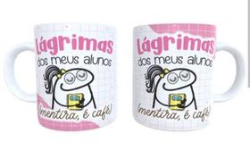 Caneca Porcelana Lágrimas dos Meus Alunos Caneca Porcelana Lágrimas dos Meus Alunos