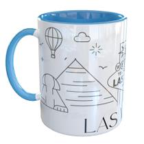Caneca Porcelana Las Vegas
