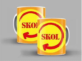 Caneca porcelana lata skol Caneca porcelana lata skol