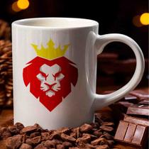 Caneca Porcelana - Leão de Juda l - Cristã Caneca Porcelana - Leão de Juda l - Cristã
