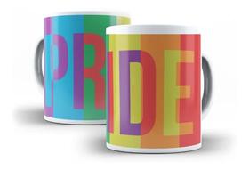 Caneca Porcelana LGBTQI+ Pride Bandeira Caneca Porcelana LGBTQI+ Pride Bandeira