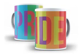 Caneca Porcelana LGBTQI+ Pride Bandeira