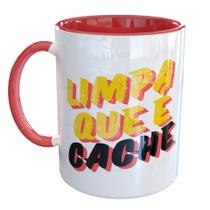 Caneca Porcelana Limpa Que é Cache Dev Ti