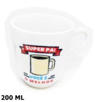 Caneca Porcelana Louça Presente PAI Caneca Decorada Frases Modelo 2 Caneca Porcelana Louça Presente PAI Caneca Decorada Frases Modelo 2