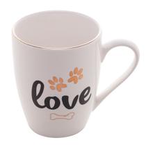 Caneca Porcelana Love Pet 350ml Lyor