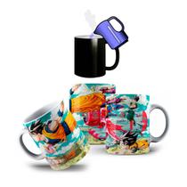 Caneca Porcelana Mágica DBZ Goku e Amigos Capsule Corp 325mL Caneca Porcelana Mágica DBZ Goku e Amigos Capsule Corp 325mL