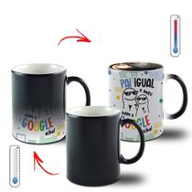 Caneca Porcelana Mágica Dia dos Pais - Pai Igual O meu