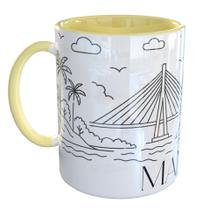 Caneca Porcelana Manaus