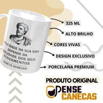 Caneca Porcelana Marco Aurélio Estoico