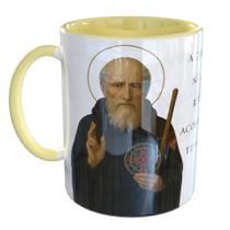 Caneca Porcelana Medalha de São Bento Oração