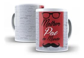 Caneca Porcelana Melhor Pai Do Mundo Presente Dia Dos Pais