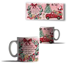 Caneca Porcelana Mensagens Natalinas Natal Amor Presente 1 Caneca Porcelana Mensagens Natalinas Natal Amor Presente 1