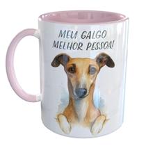 Caneca Porcelana Meu Galgo Melhor Pessoa