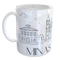Caneca Porcelana Minas Gerais