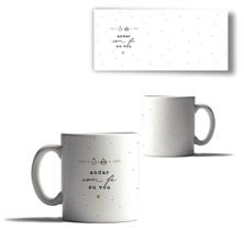 Caneca Porcelana Minimalista Mensagem Bonita Natal Branca 2 Caneca Porcelana Minimalista Mensagem Bonita Natal Branca 2