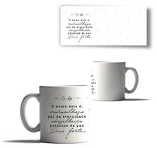 Caneca Porcelana Minimalista Mensagem Bonita Natal Branca 4